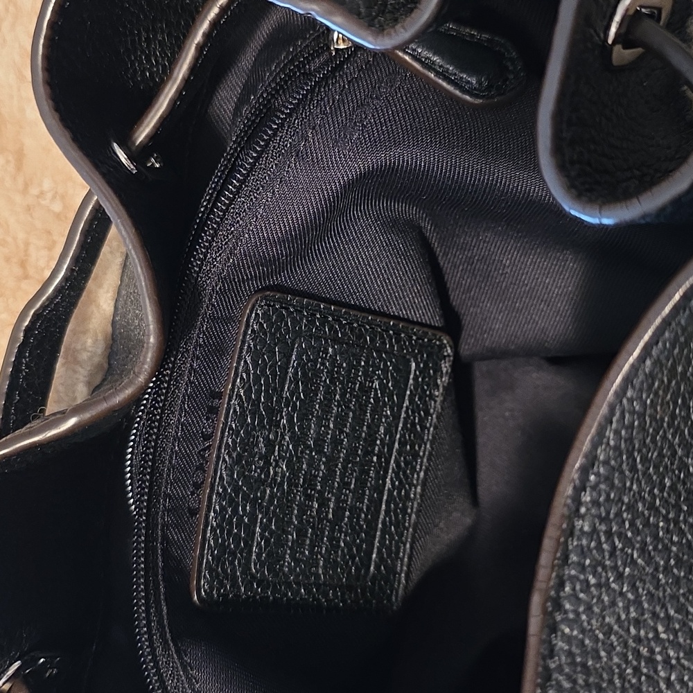 Coach Backpack Beautiful, Used A Couple Of Times. Durable Thick Leather. - Picture 4 of 7